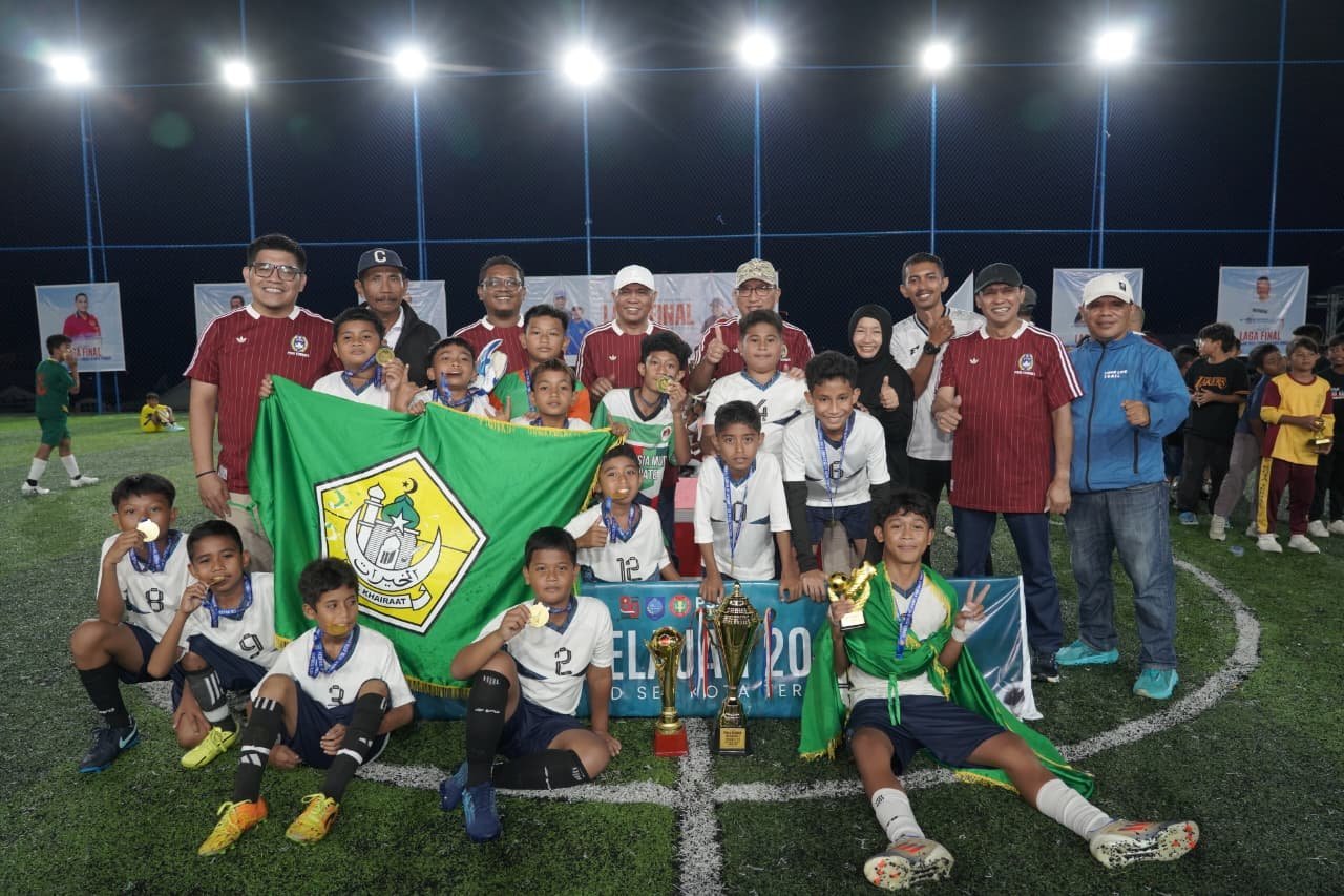 SD Alkhairaat 04 Ternate Juara Liga Pelajar 2025